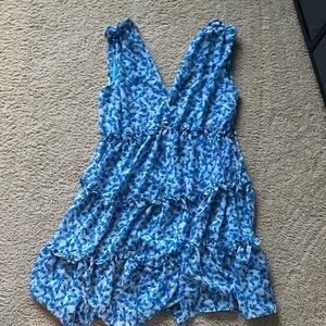 Taylor Blue and White Floral Garment